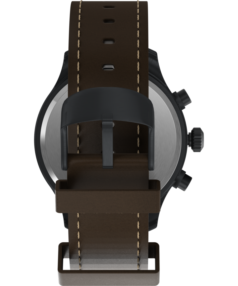 Expedition Field Chronograph 43mm Leather Watch