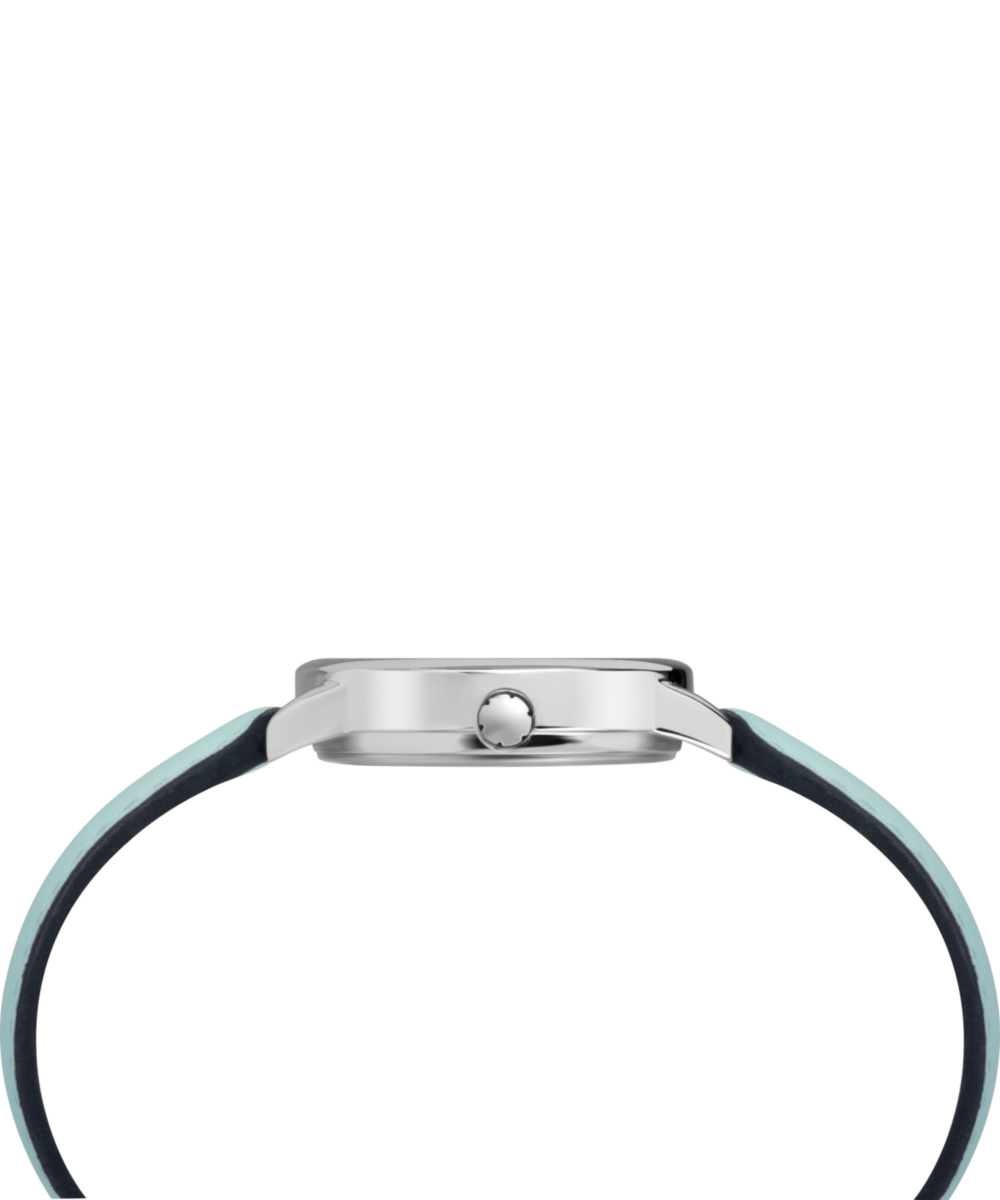 Easy Reader Color Pop 30mm Leather Strap Watch