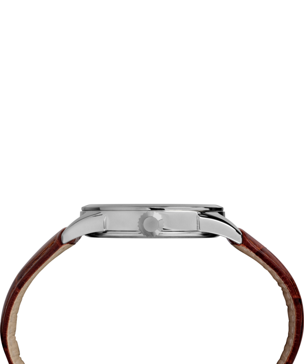 Easy Reader 38mm Leather Strap Watch