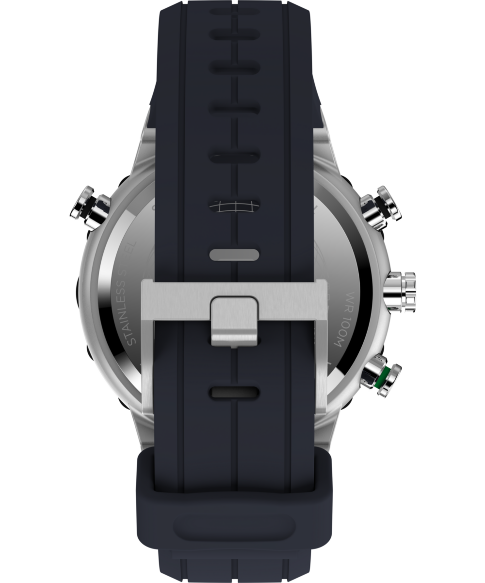 Expedition Tide-Temp-Compass 45mm Silicone Strap Watch