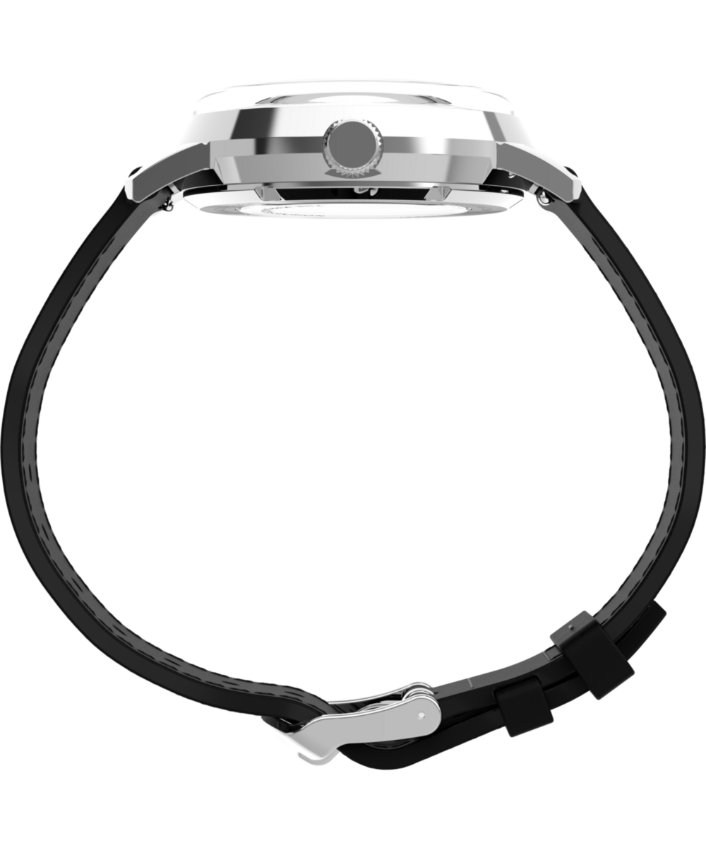 Marlin® Automatic 40mm Leather Strap Watch