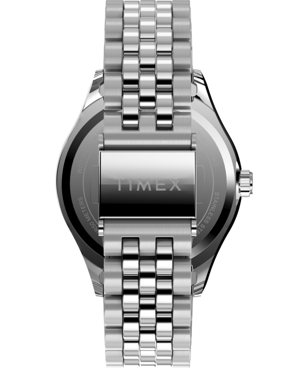 Timex x Peanuts® Timex Legacy 34mm Stainless Steel Bracelet Watch