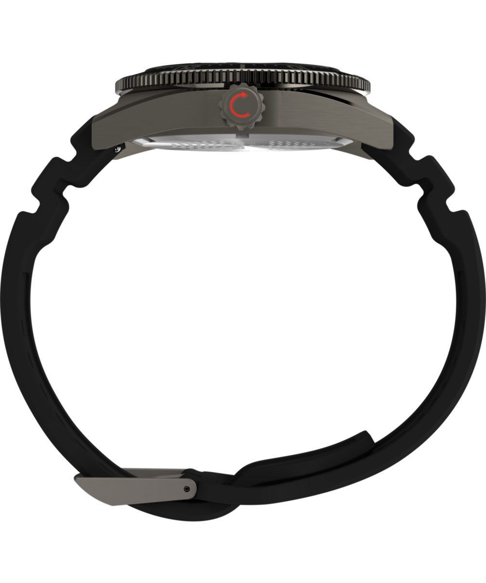 Deepwater Reef 200 41mm Synthetic Rubber Strap Watch   