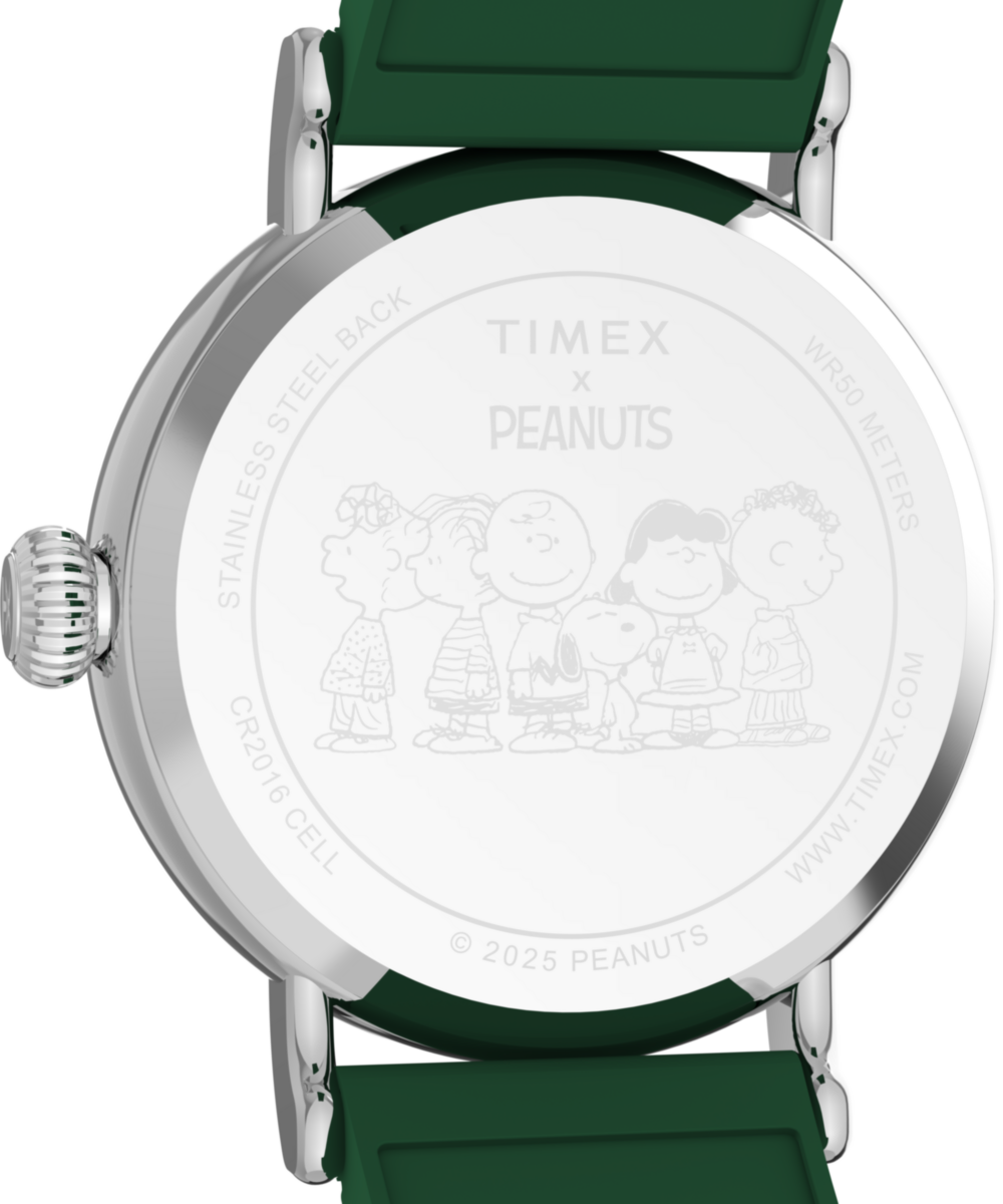 Timex x Peanuts® Standard 40mm Synthetic Rubber Strap Watch