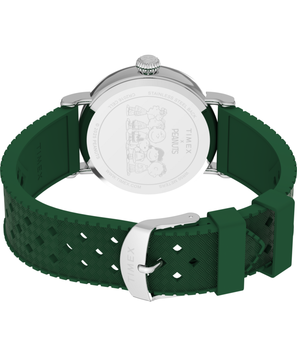 Timex x Peanuts® Standard 40mm Synthetic Rubber Strap Watch