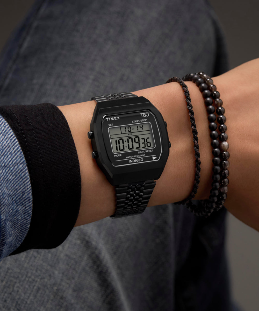 Timex T80 Steel 36mm Stainless Steel Bracelet Watch