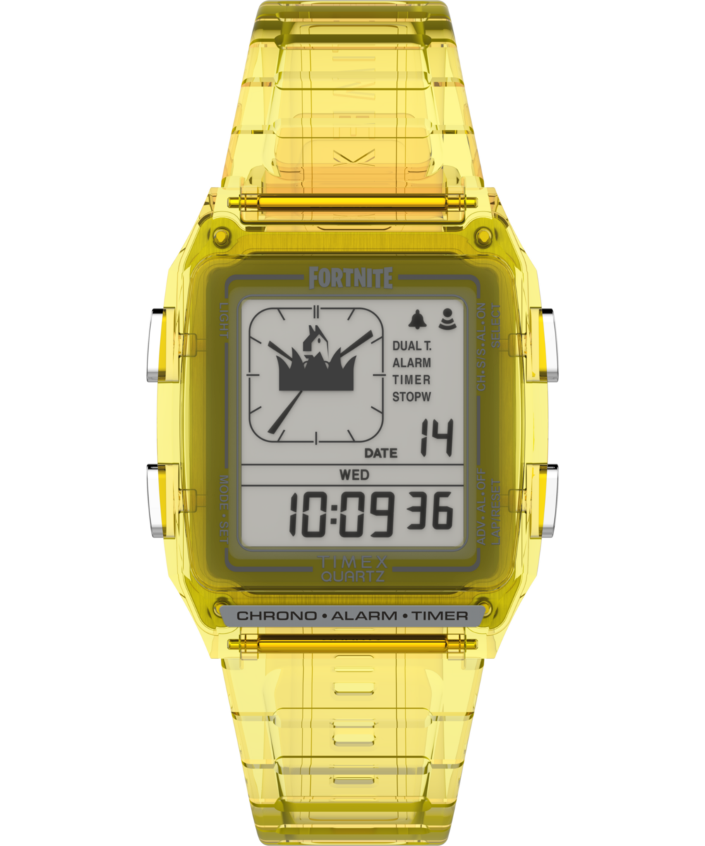 Q Timex LCA x Fortnite® 35mm Resin Strap Watch