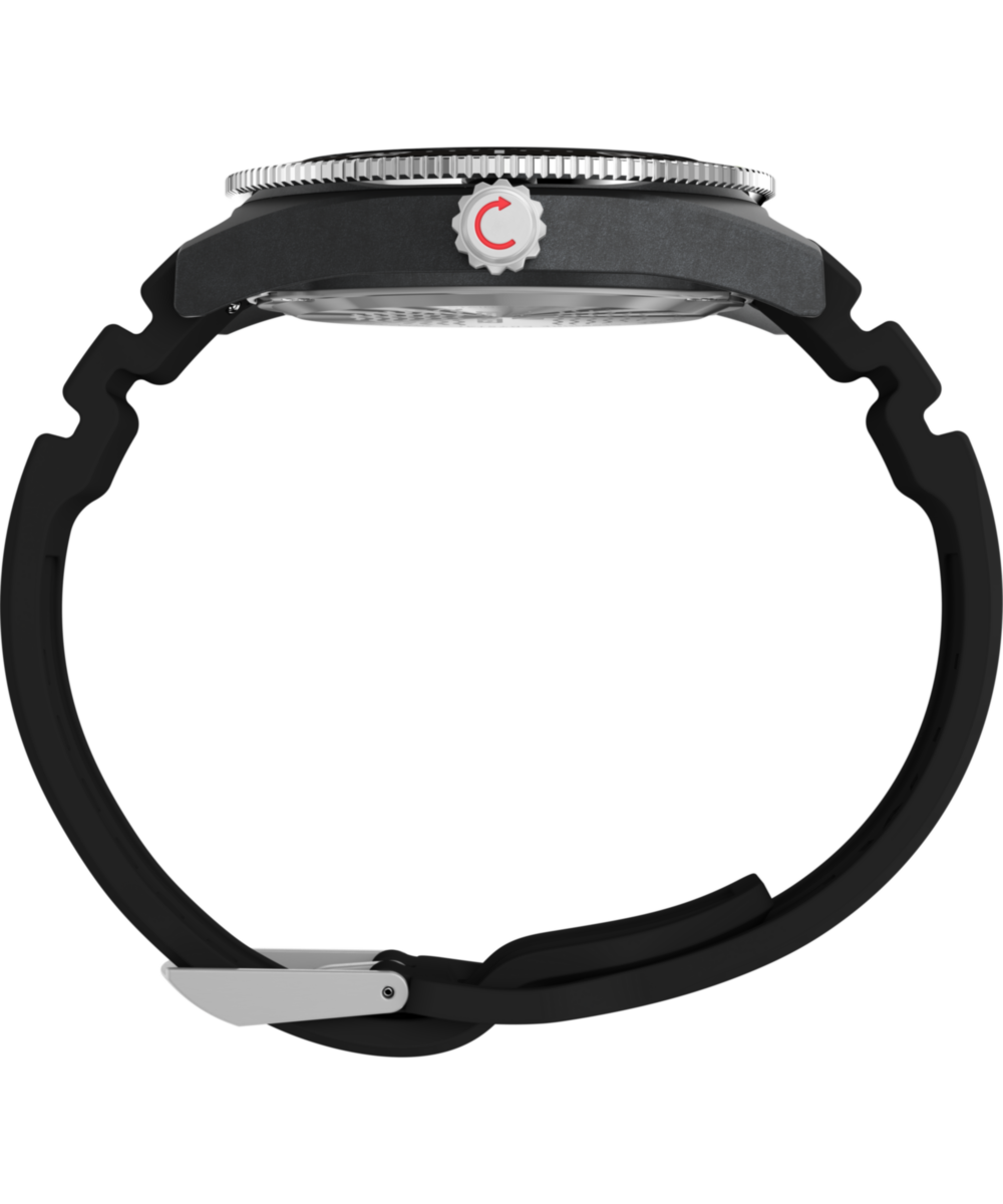 Deepwater Reef 200 XCF 43mm Synthetic Rubber Strap Watch