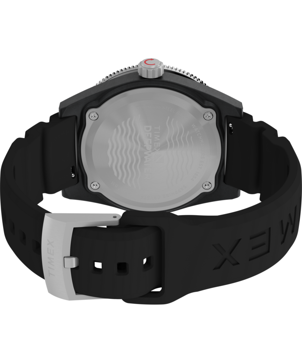 Deepwater Reef 200 XCF 43mm Synthetic Rubber Strap Watch