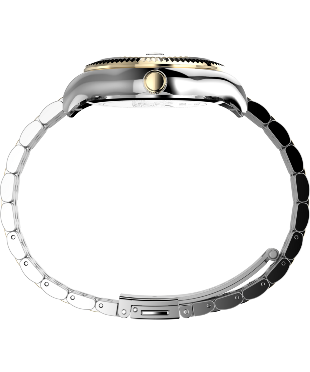 Timex x Peanuts® Timex Legacy Bowtie 34mm Stainless Steel Bracelet Watch