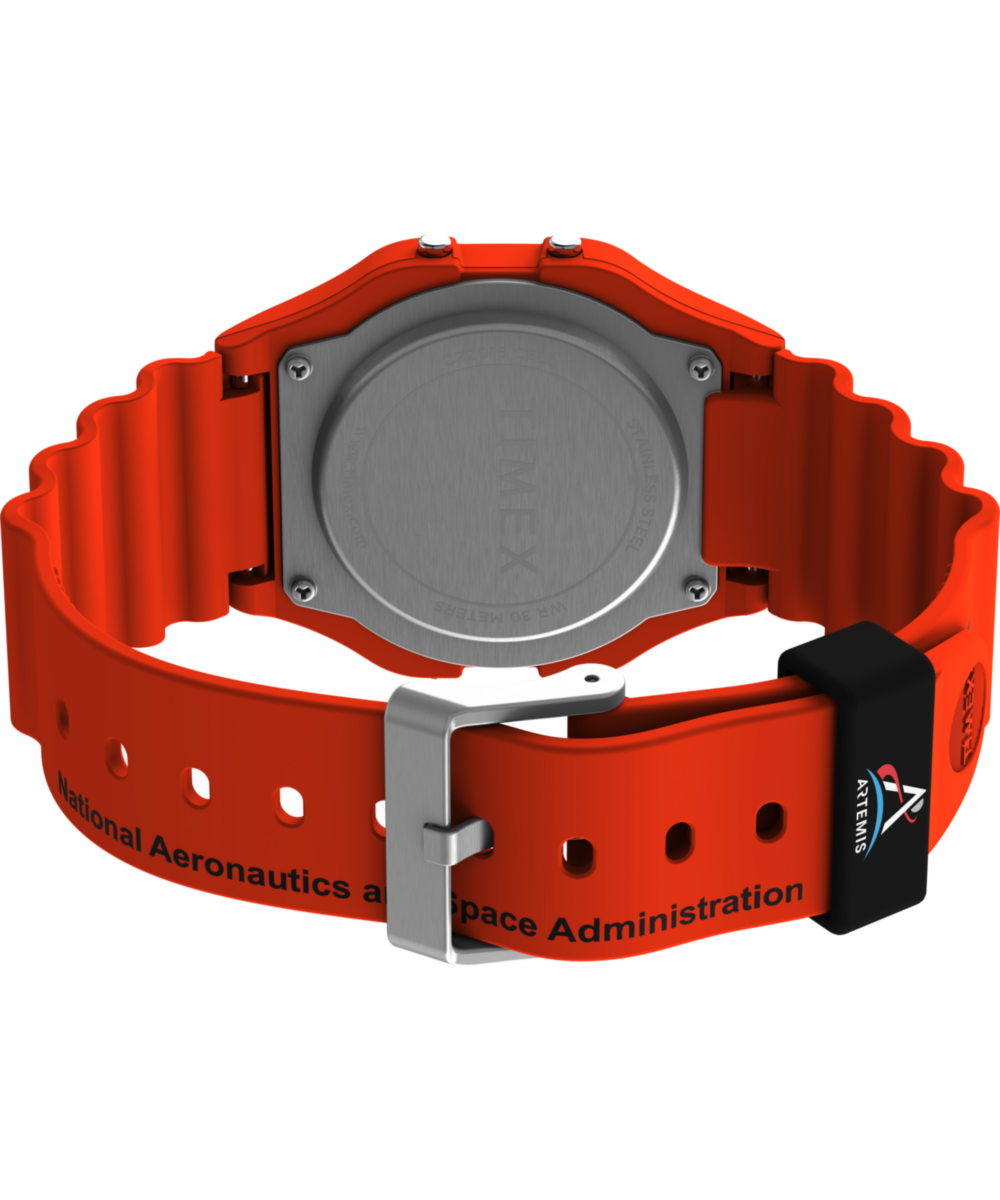 Timex Main Street NASA Artemis Digital 36mm Resin Strap Watch