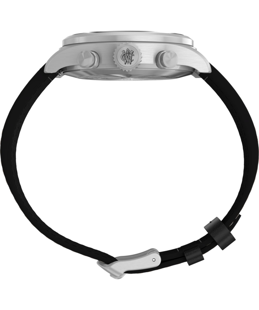 Waterbury Ace Chronograph 41mm Leather Strap Watch