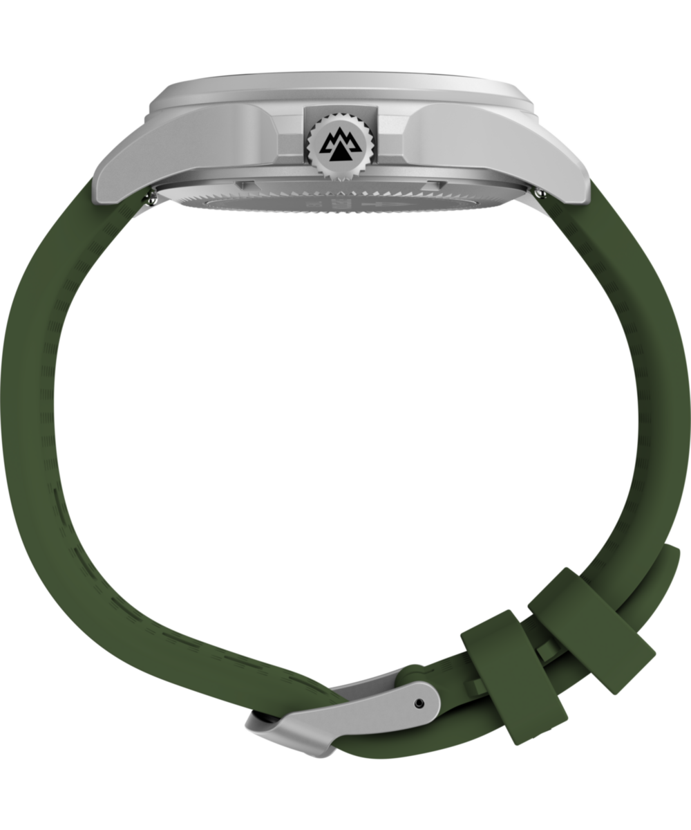 Expedition® Field Post Solar 41mm Silicone Strap Watch