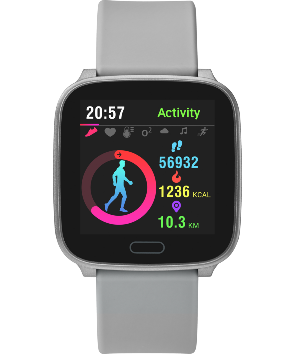 iConnect® by Timex Active 37mm Resin Strap Smartwatch