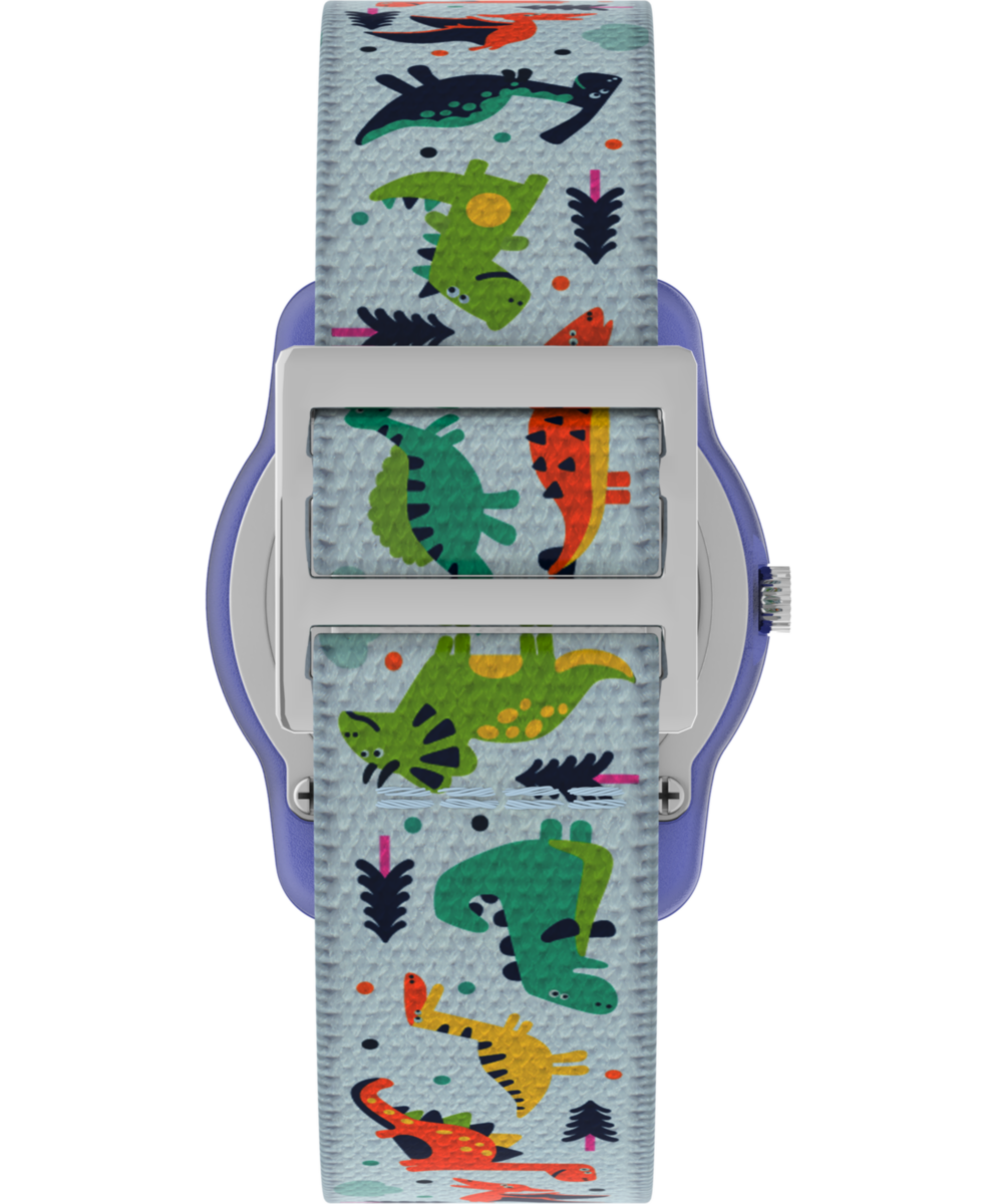 TIMEX TIME MACHINES® 29mm Dinosaur Elastic Fabric Kids Watch