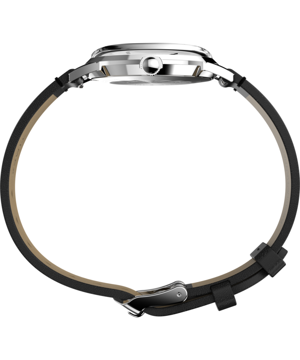 Timex | The New Yorker Marlin® Hand-Wound 34mm Leather Strap Watch